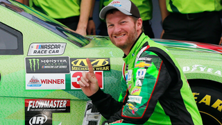 Dale Earnhardt Jr. Got His First Pole Position Ever At Talladega For His Last Race There
